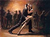 Fabian Perez Tango painting